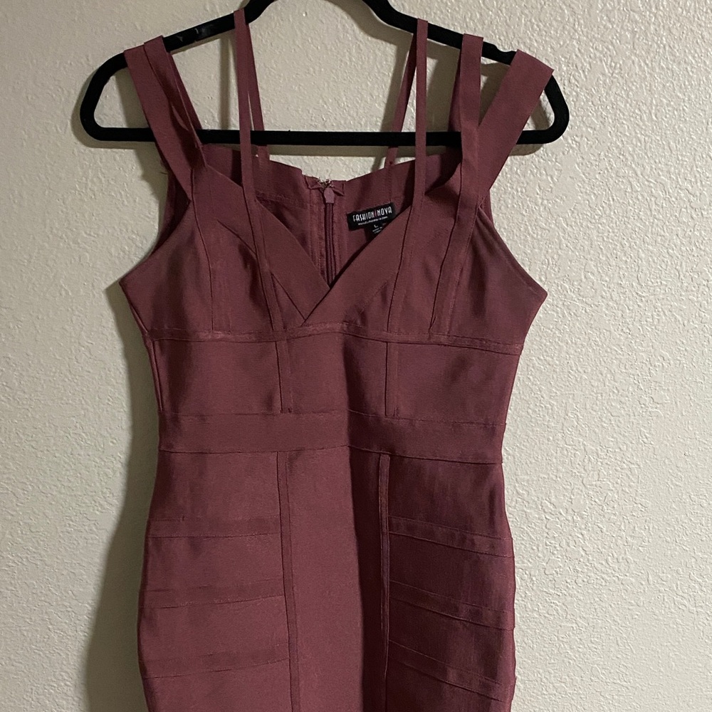 Fashion Nova Mauve Mini Dress